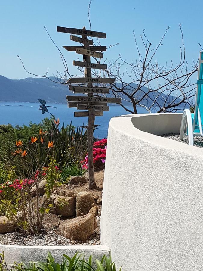 Residence U Melu Grand T3 Jaune A L'Etage Tiuccia Buitenkant foto